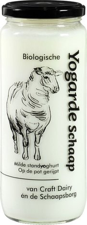 Yogarde, van schapenmelk, 500ml-pot, Drentse Aa