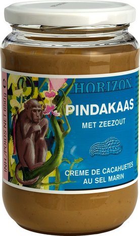 Pindakaas mz, 650gr, Horizon