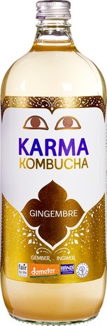 Kombucha, gember, 1ltr, Karma