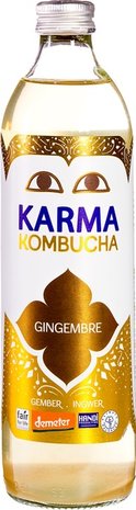 Kombucha, gember, 500ml, Karma
