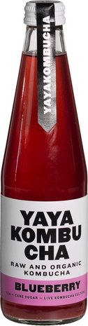 Kombucha, blueberry peppermint, 330ml, YAYA Kombucha