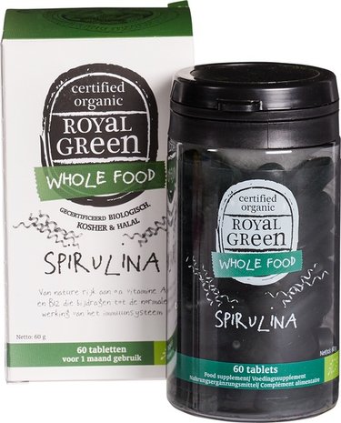 Spirulina, 120st, Royal Green