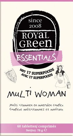 Multi woman, 60st, Royal Green