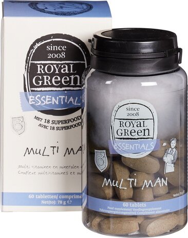 Multi man, 60st, Royal Green