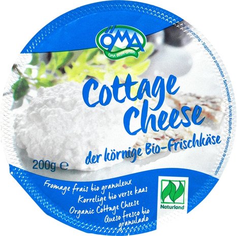 Cottage Cheese, 200gr, Oma