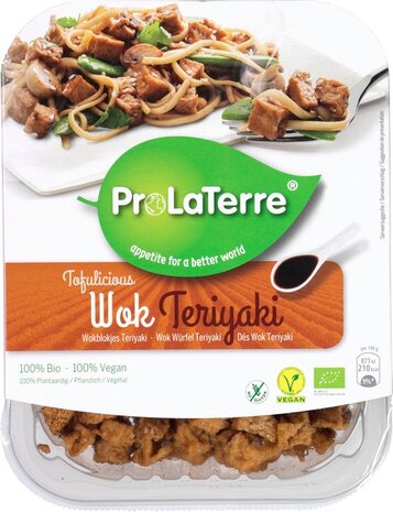 Tofulicious, wok teriyaki, 180gr, Prolaterre