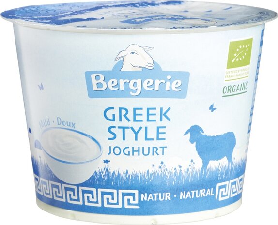 Schapenyoghurt, Griekse stijl, 250gr, Bergerie