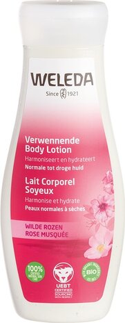 Verwennende bodylotion rozen, 200ml, Weleda