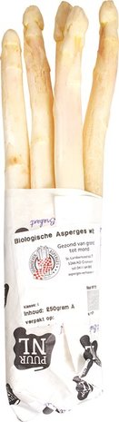 Asperges, witte-, 500gr, PuurNL