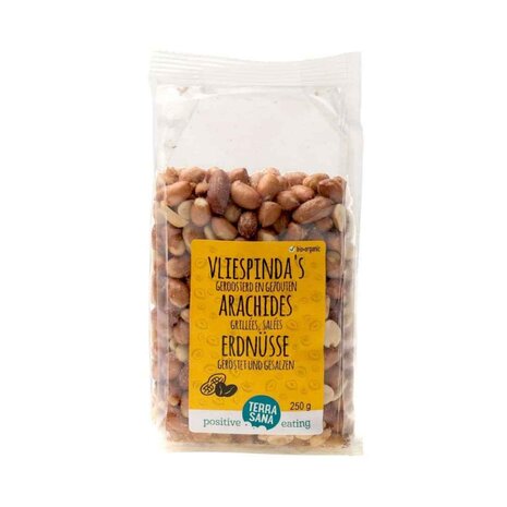 Vliespinda&#039;s, geroosterd en gezouten, 250gr, Terrasana