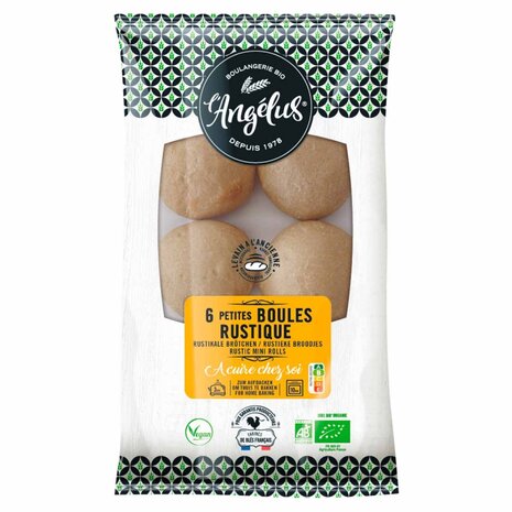 Mini boules rustique afbak, 360gr, L Angelus