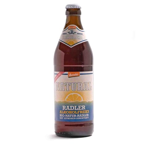 Natural radler, 0,0% alc, 500ml, Schleicher