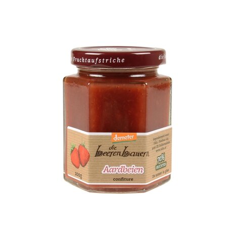 Aardbeien confiture, 200gr, Beerenbauern