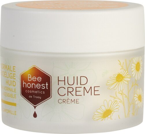 Dag- en nachtcr&egrave;me kamille - normale &amp; gevoelige huid, 100ml, Bee honest cosmetics