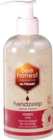 Handzeep, rozen-, 250ml, Bee Honest Cosmetics