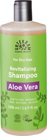Aloe vera shampoo, droog haar, 500ml, Urtekram