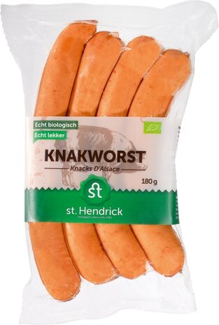 Varken-knakworst, 180gr, St. Hendrick