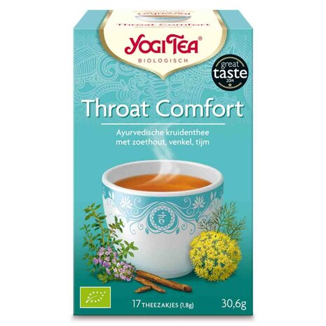 Throat comfort, 17x1kop, Yogi thee