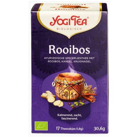 Rooibos, 17zakjes, Yogi thee