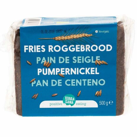 Fries Roggebrood, 500gr, Terrasana