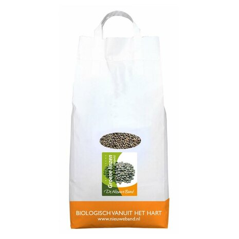 Groene linzen, dupuis, 5kg, De Nieuwe Band