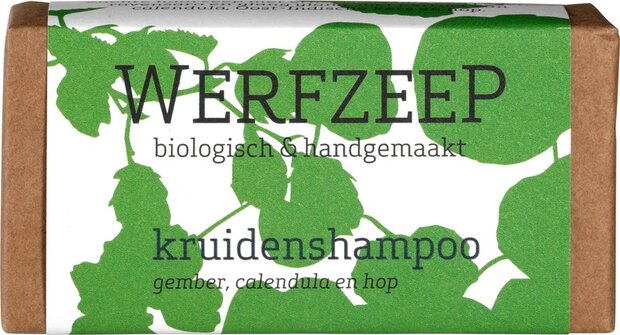 Shampoobar, kruiden, lang haar, 100gr, Werfzeep