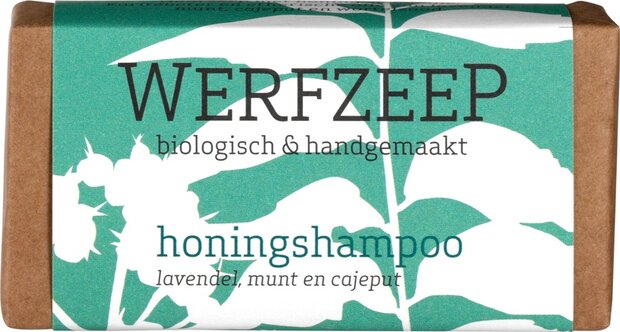 Shampoobar, honing, fijn haar, 100gr, Werfzeep