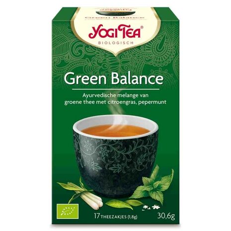 Green balance, 17x1kop, Yogi Tea
