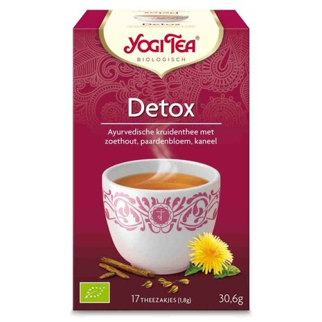 Detox tea, 17x1kop, Yogi Tea