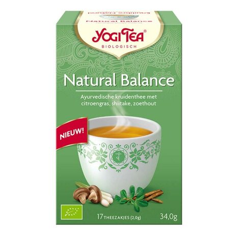 Natural Balance, 17zakjes, Yogi thee