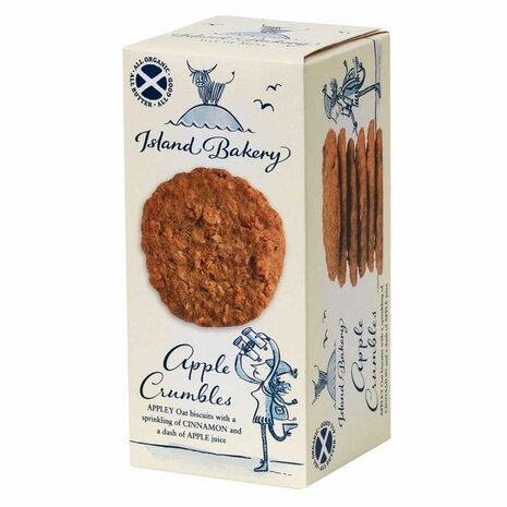 Apple crumbles, 125gr, Island Bakery