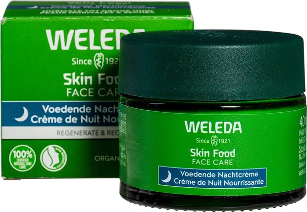 Skin Food, voedende nachtcreme, 40ml, Weleda