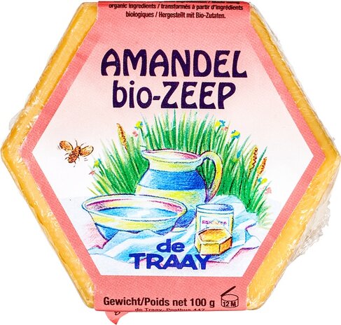 Amandelzeep, 100gr, de Traay