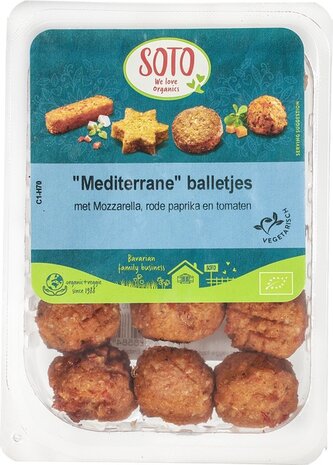 Mediterrane balletjes, 250gr, Soto