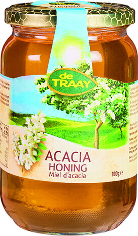 Acaciahoning, 900gr, de Traay honing