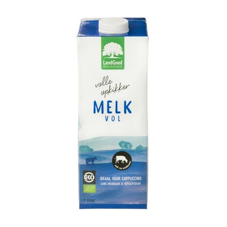 Houdbare melk, volle-, 1ltr, Landgoed