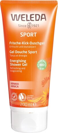 Arnica sport douchegel, 200ml, Weleda