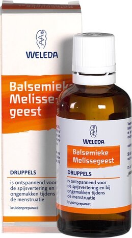 Balsemieke melissegeest druppels, 50ml, Weleda