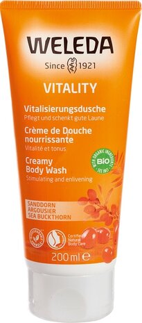 Douchecreme Duindoorn Vitality, 200ml, Weleda