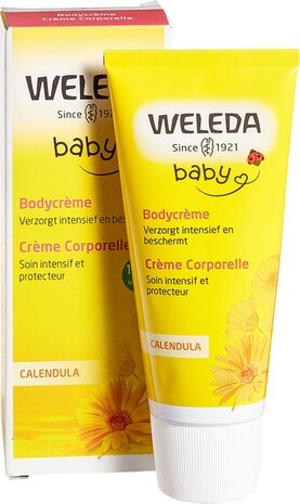 Baby bodycr&egrave;me calendula, 75ml, Weleda