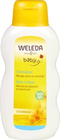 Baby cr&egrave;mebad calendula, 200ml, Weleda
