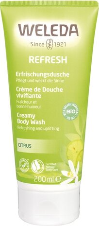 Douchecreme citrus, 200ml, Weleda