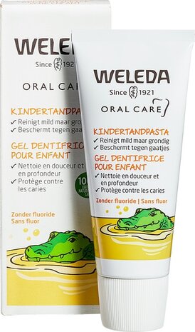 Kindertandpasta, calendula, 50ml, Weleda