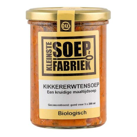 Kikkererwtensoep, 400ml, KleinsteSoepFabriek