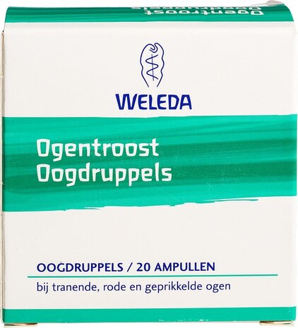 Ogentroost oogdruppel ampullen, 20st, Weleda