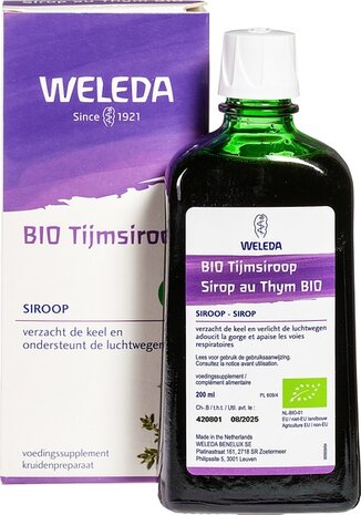 Tijmsiroop, 200ml, Weleda