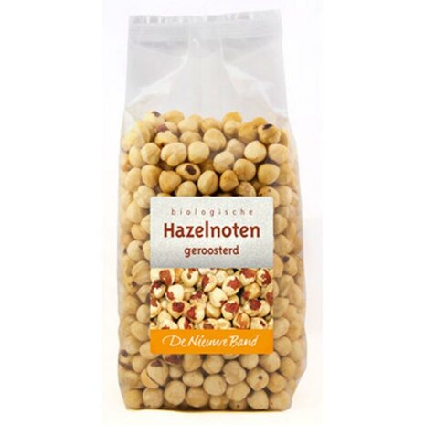 Hazelnoten geroosterd, 1kg, De Nieuwe Band