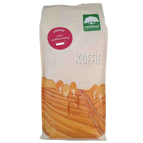 Koffie, roodmerk, gemalen, 1kg, Landgoed