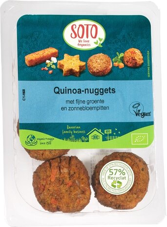 Quinoa nuggets, 195gr, Soto