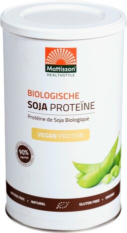 Sojaproteine, eiwitpoeder, 350gr, Mattisson